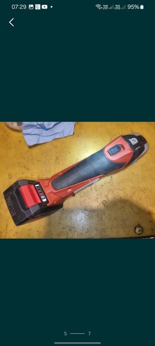 Болгарка акумуляторна Einhell