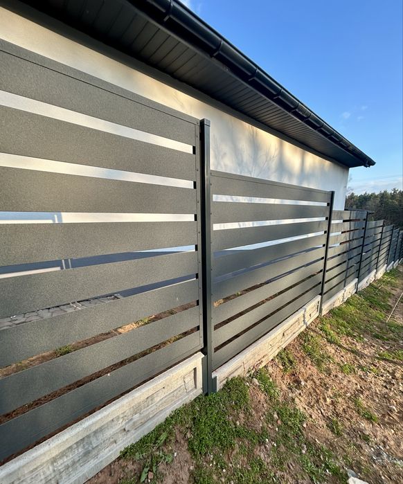 Metalowe  panele ogrodzeniowe  HORNVAL 120 x 200