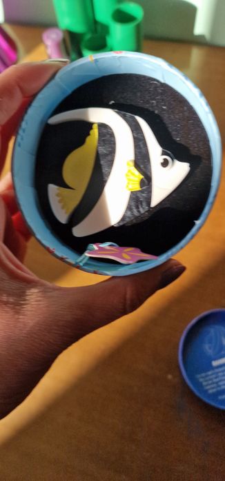 Broszka erstwilder ryba skalar bannerfish akrylowa