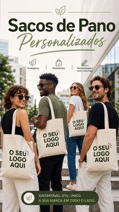 Sacos pano multifunções