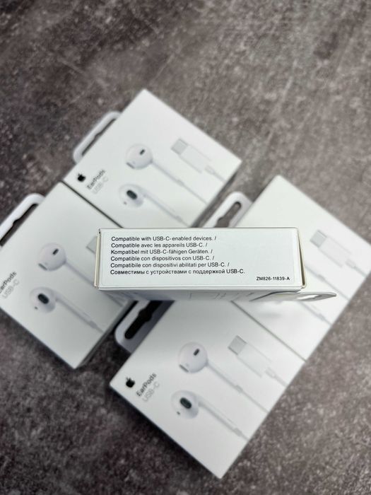 Навушники iPhone EarPods USB-C Original оригинал наушники Гарантія