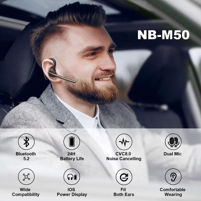 Bluetooth гарнитура New Bee M50