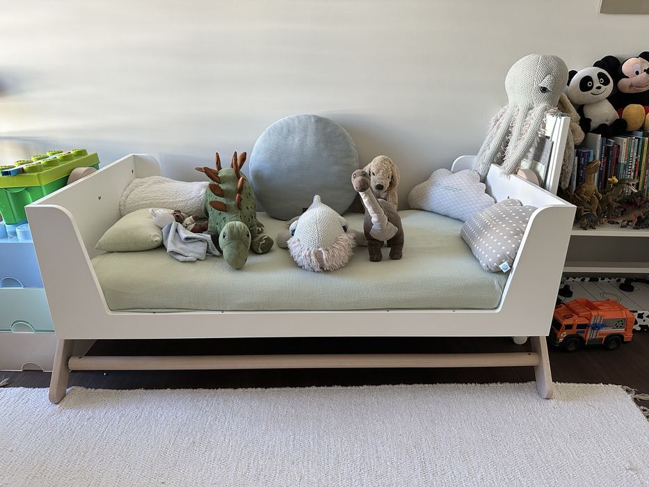 Cama Micuna com colchão - berço cama 2 em 1