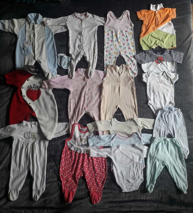 body i śpioszki rozmiar 62 dla dziewczynki
