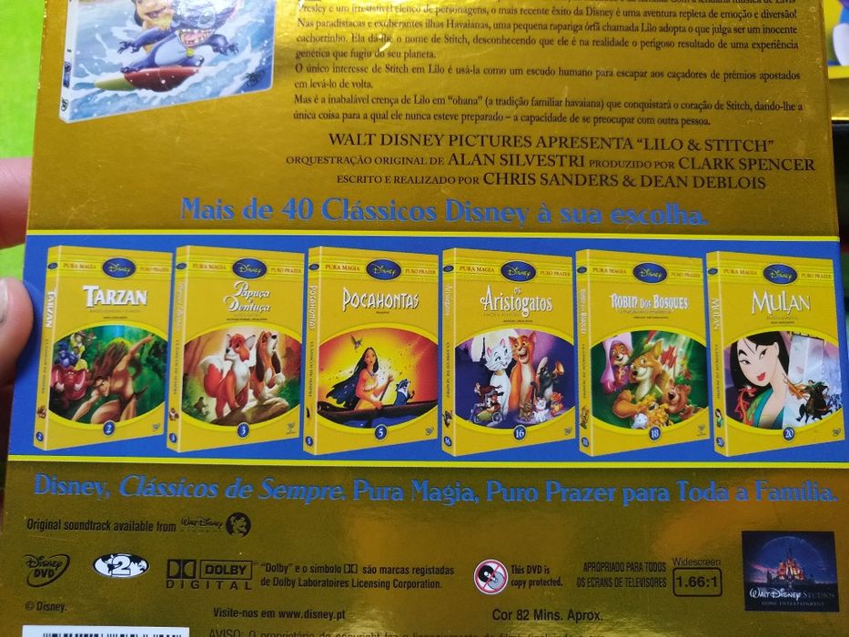DVD desenhos animados (originais)