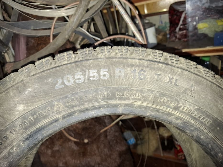 Резина Continental зима(шипована)