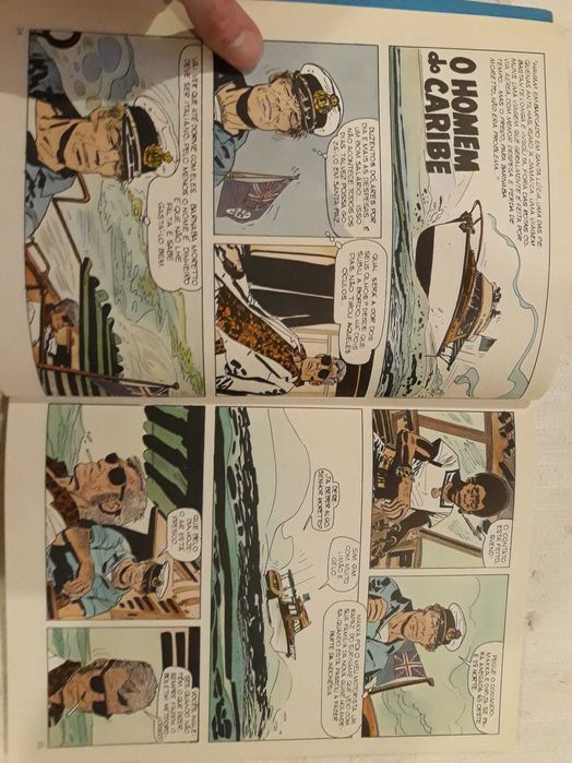 BD O Homem do Caribe - Hugo Pratt - Um Homem / Uma Aventura