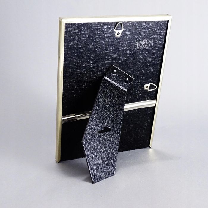 lata 70 metalwoa ramka na zdjecia