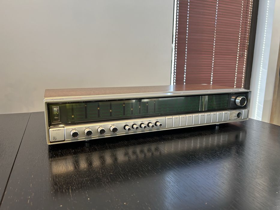 Okazja!! Amplituner Wzmacniacz Stereo Philips 702 Rzadko Spotykany