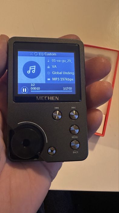 MP3 PLAYER, LOSSLESS DSD ALTA DEFINIÇÃO