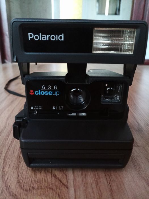 Aparat Polaroid 636 Close Up + oryginalny plecak - etui