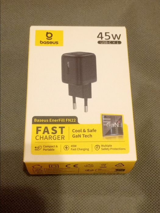 Baseus 45W Fast Charger GaN