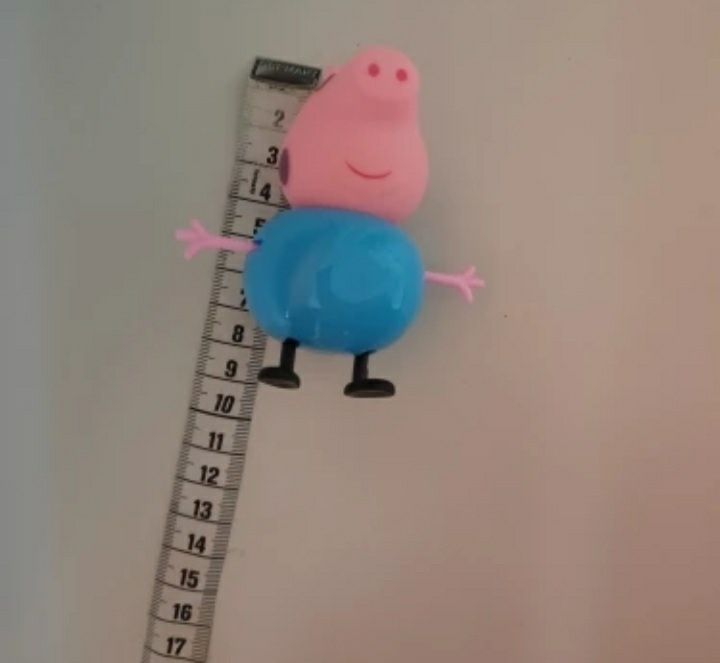 Pack 4 Figuras Bonecos familia Porquinha Peppa Pig embalados NOVO