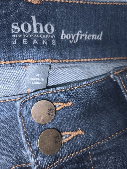 Dżinsy Soho boyfriend z mankietam 7/8i