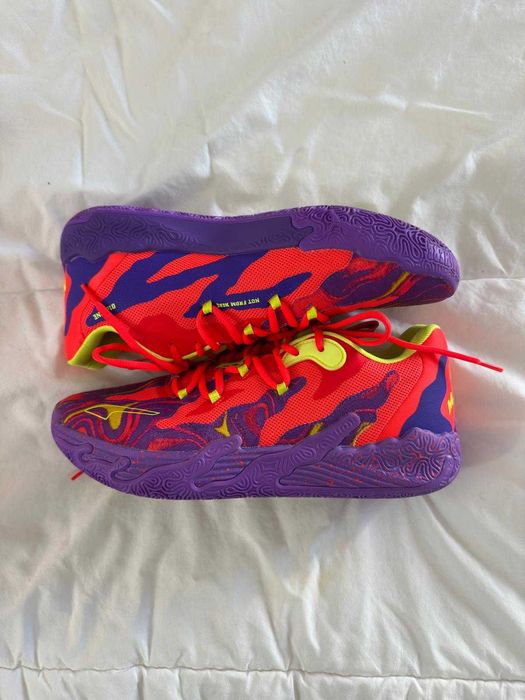 Sapatilhas Puma MB.03 Lo Lava tamanho 42,5