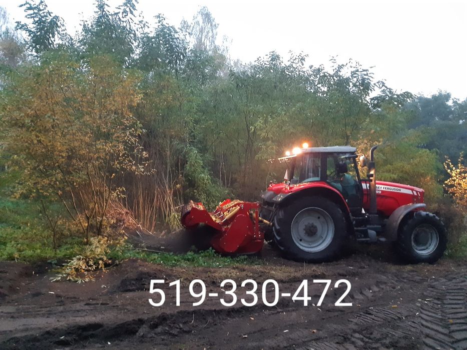 Mulczer mulczowanie wycinka czyszczenie dzialek terenu karczowanie