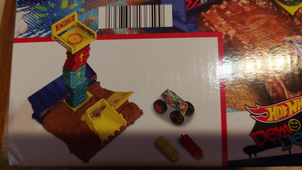 Hotwheels Monster Trucks arena smashers.