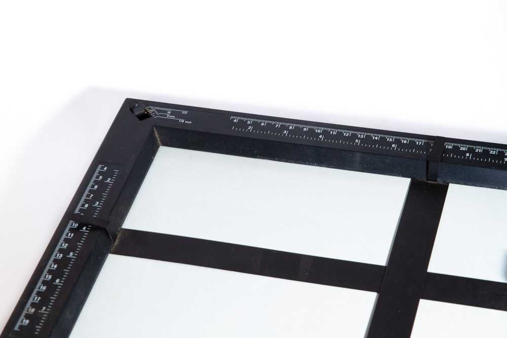 Máscara fotográfica para ampliação de negativos 20x25