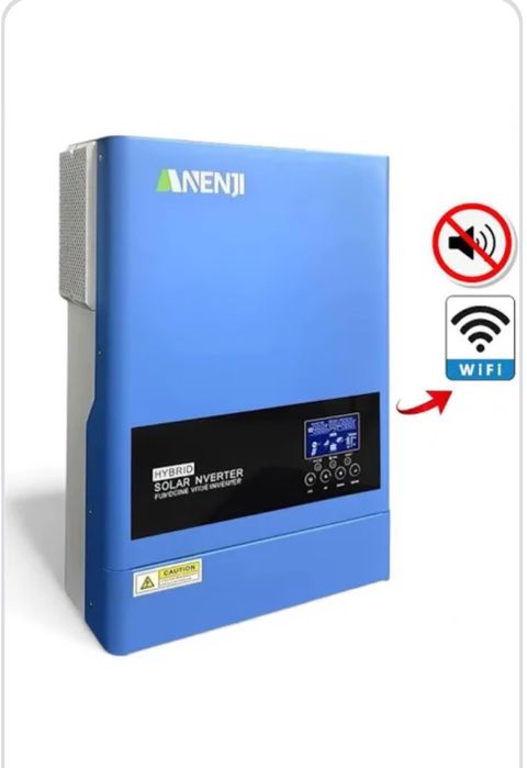 Гібридний сонячний інвертор 6,2 квт, остання прошивка 2025 wifi