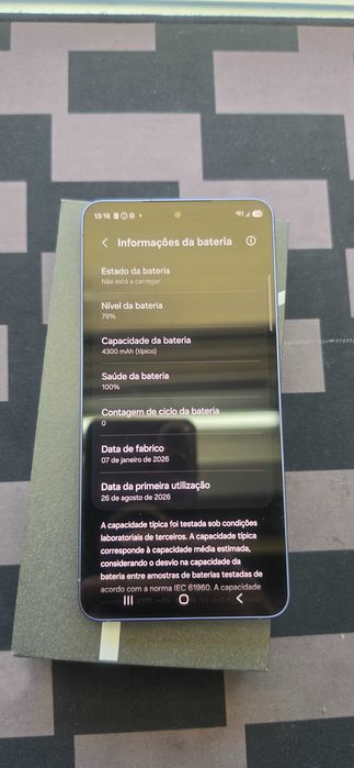 Samsung S26 12Gb Ram|256 Gb|Novo Azul
