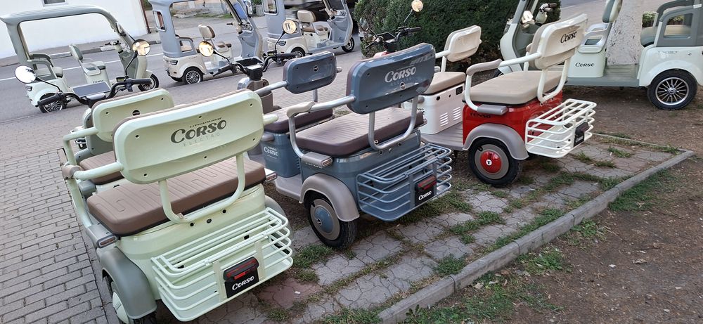 Трицикл Corso «TENSO»  1500W,  72V 30Ah літій-залізо-фосфатний,