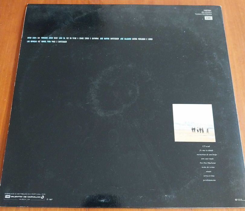 vinil: Trovante “Terra firme”