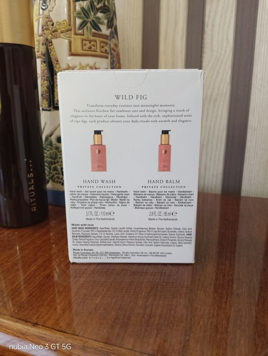 Rituals WILD FIG mydło do rąk i balsam do rąk zestaw