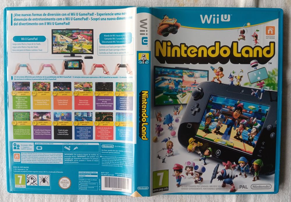 Nintendo Wii U Branca 8GB + jogo Nintendo Land