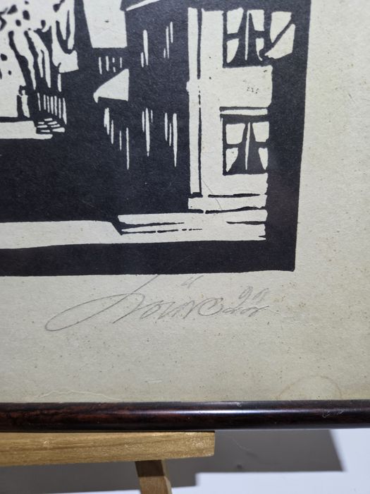 Drzeworyt 1922 rok