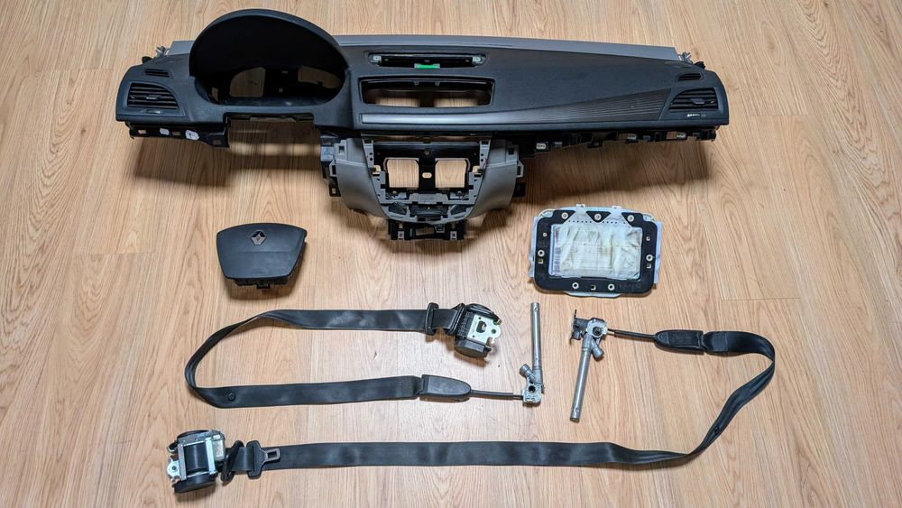 Conjunto Kit Airbags Tablier Renault Megane 3 Original