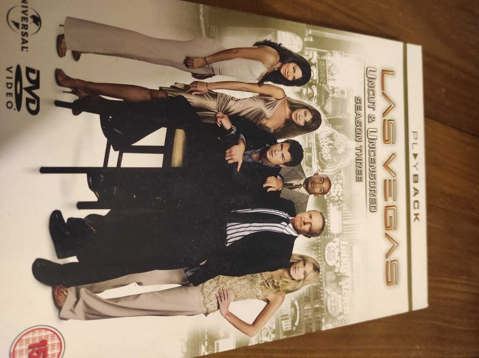 Serie Las Vegas temporada 1, 2 e 3 em formato DVD