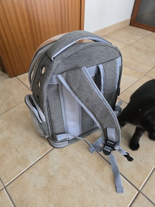 Mala de transporte gato