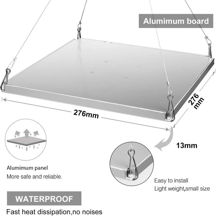 Kit Completo Cultivo Indoor / Hidroponia (Tenda + LEDs + Estantes)