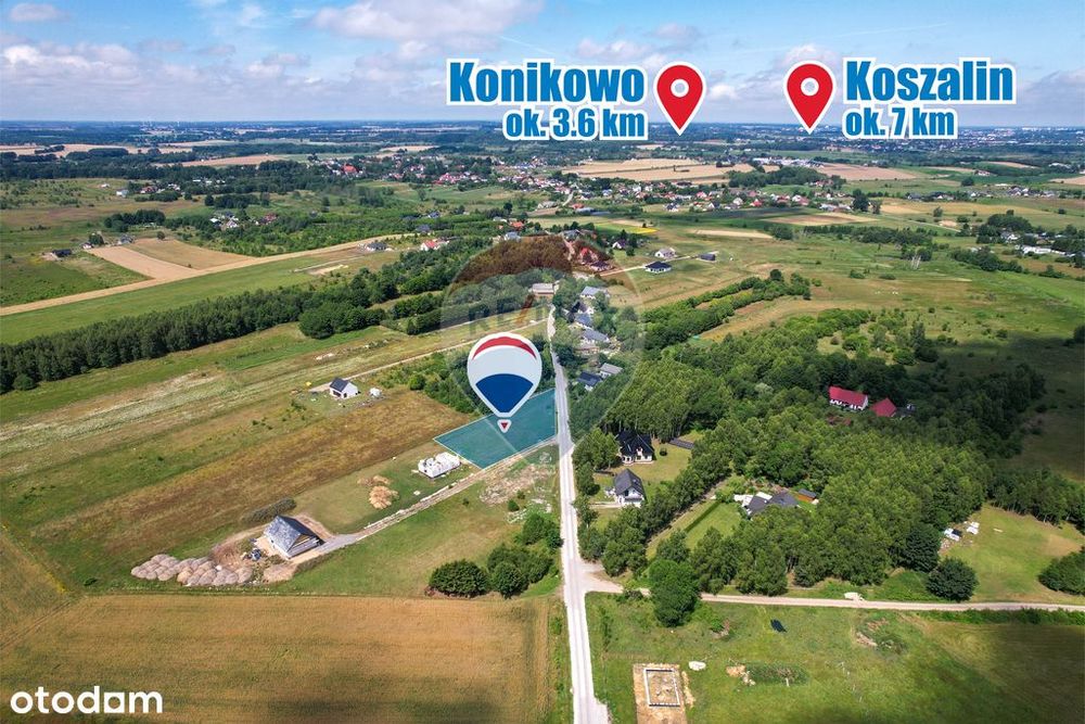 Działka budowlana 1975 m² – Kępa Świeszyńska - Widok 5