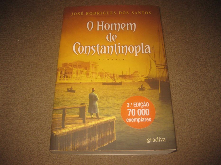 Livro "O Homem de Constantinopla" de José Rodrigues dos Santos