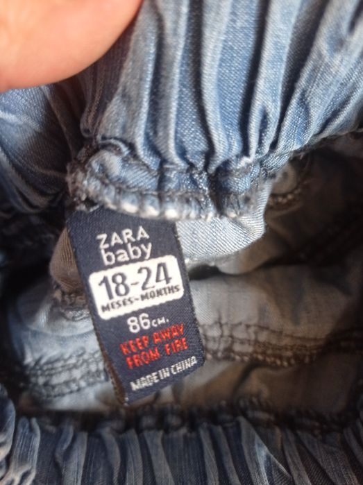 Sukienka + spódniczka jeansowa roz 86