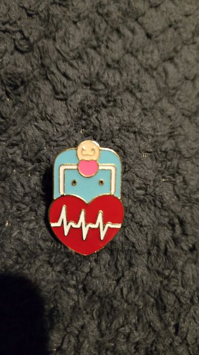Przypinka dla pielęgniarki.