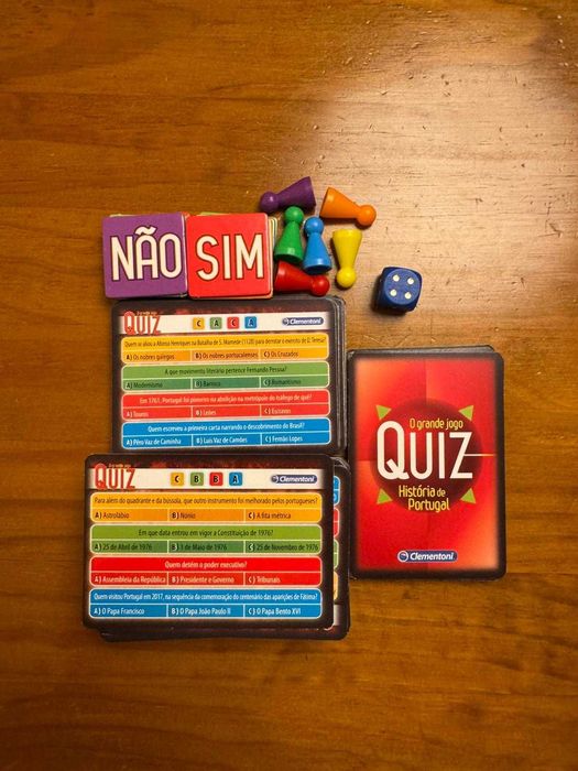 Jogo Tabuleiro - O Grande Quiz História de Portugal