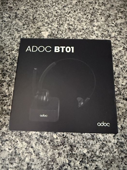 Auricular Bluetooth ADOC BT01 com base de carregamento