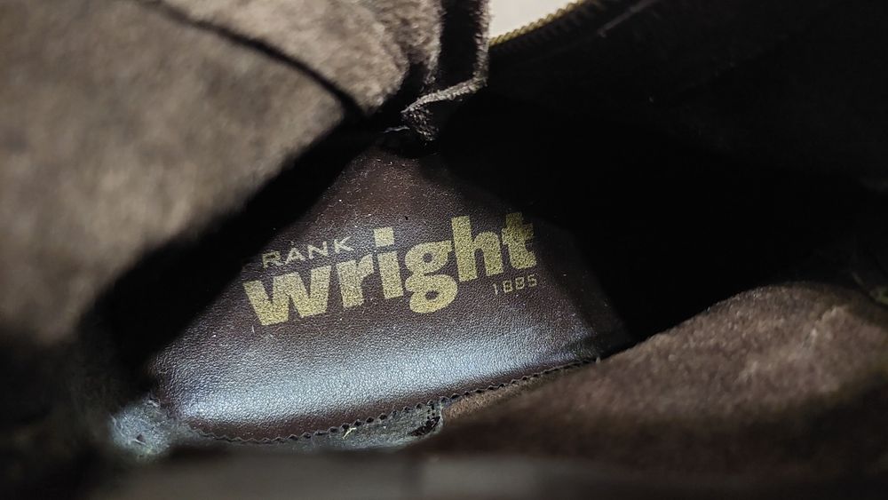 Замшевые челси Frank Wright (обувь,туфли,ботинки,одежда