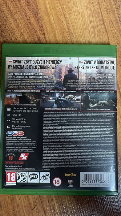 Gra mafia definitive xbox