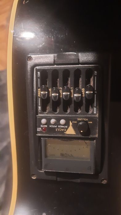 Viola semi-acustica eagle gl-36bkb