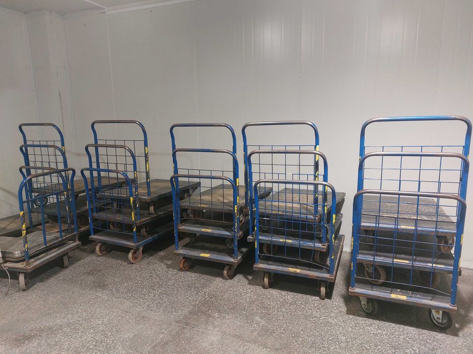 Wózek transportowy magazynowy