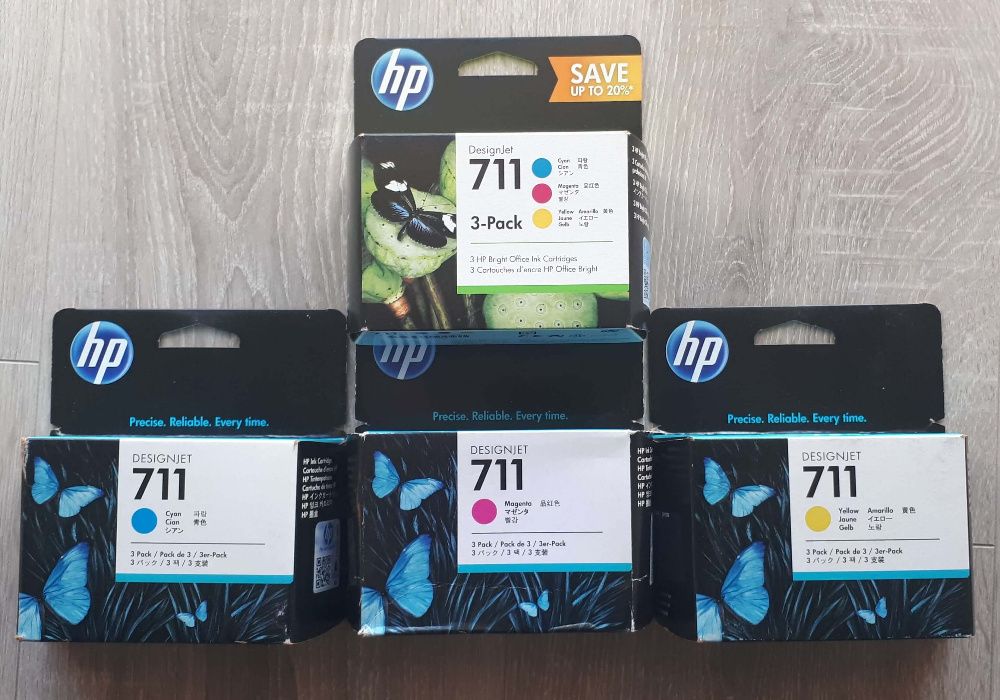 Картридж HP711 оригинал DesignJet T120, T520 C1Q10A