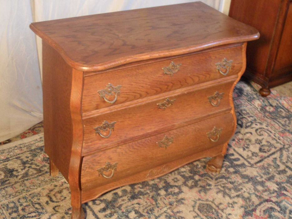 Szafka Dębowa Rustikal 3 Szufladu  z Holandii