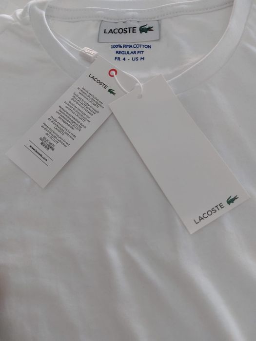 T-shirt nova Lacoste