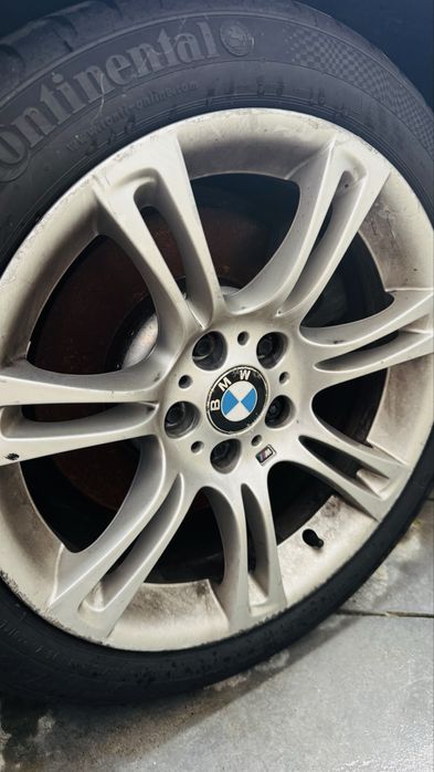 Jantes originais bmw 18 com pneus quase novos