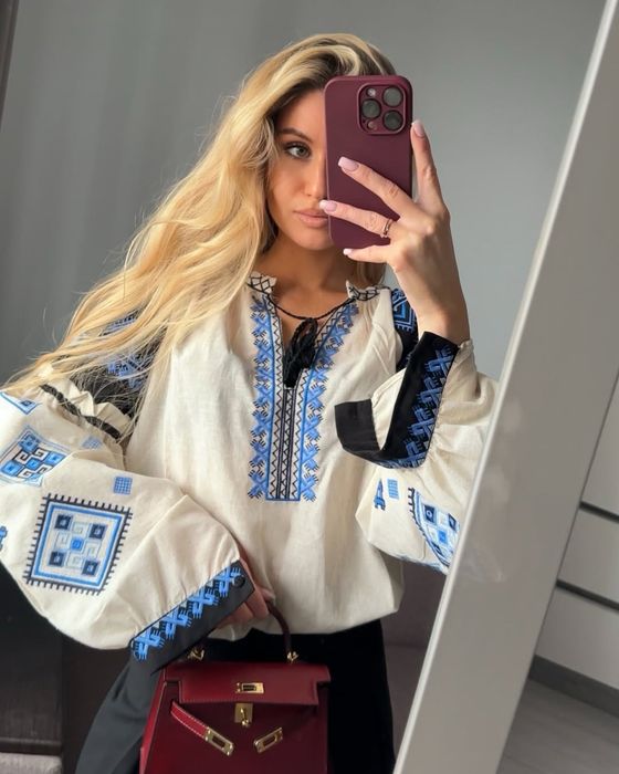 Вишита сорочка, вишиванка, рр С М Л