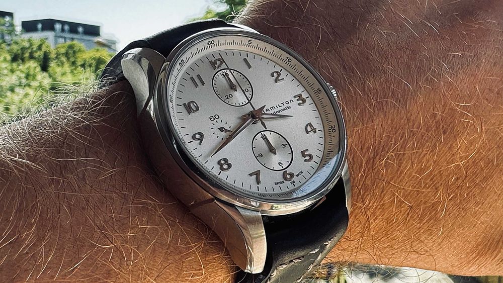 Zegarek Hamilton Jazzmaster Maestro Chrono na VJ7750