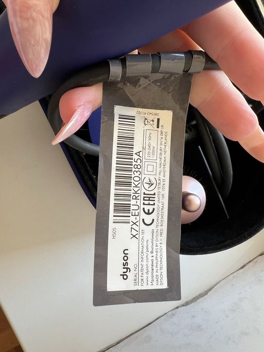 Dyson Airwrap HS05, синій, б/у+ бархатний чохол